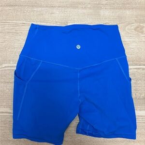 lululemon athletica Women's Vibrant Blue Athletic Shorts